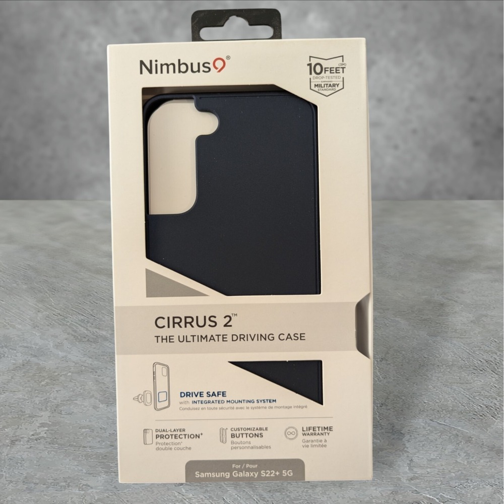 Nimbus9 Cirrus 2 Case for Samsung Galaxy S22+ 5G Midnight Blue See Descr W7